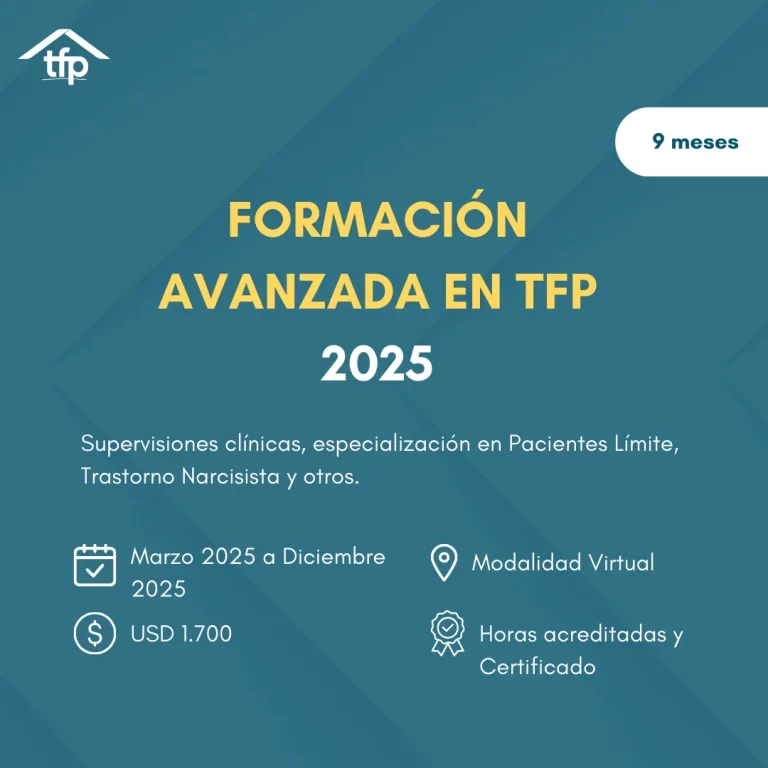 Advanced Clinical Supervisions in TFP