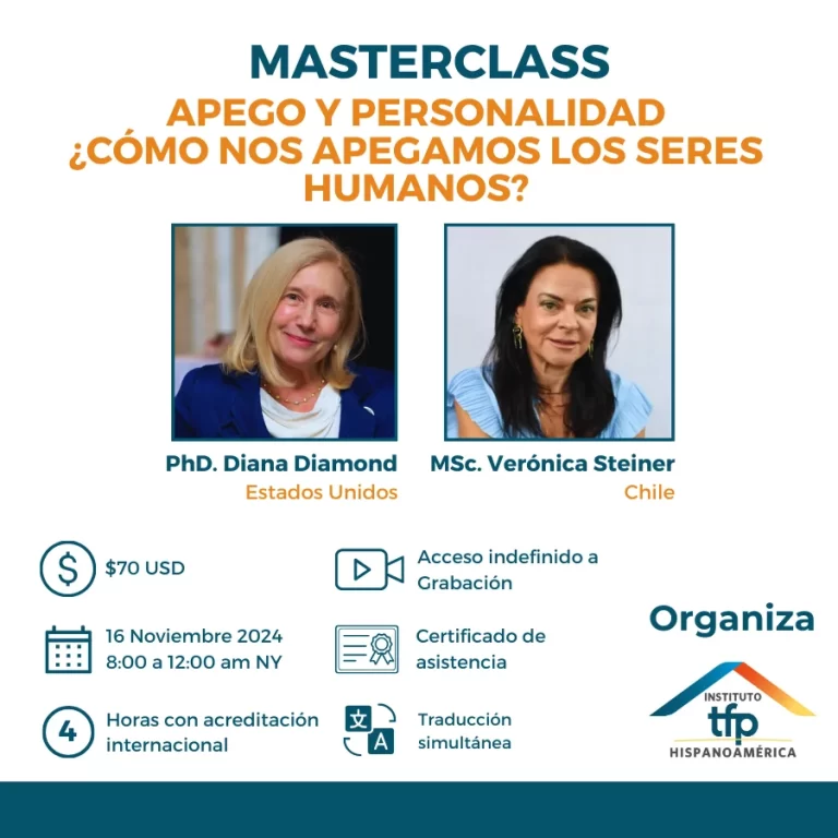 Masterclass: Apego y Personalidad